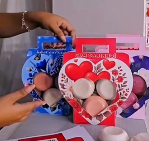 Arquivo Porta Sabonete Coração - Diy Presentes