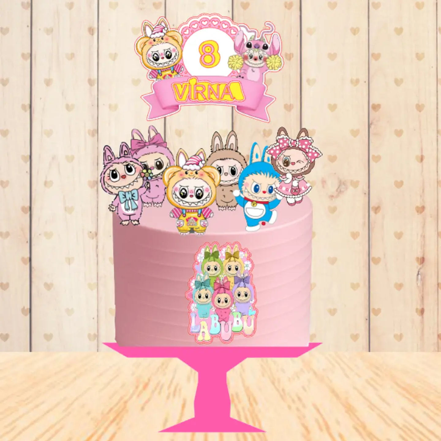 Arquivo Topo de Bolo Labubu 1