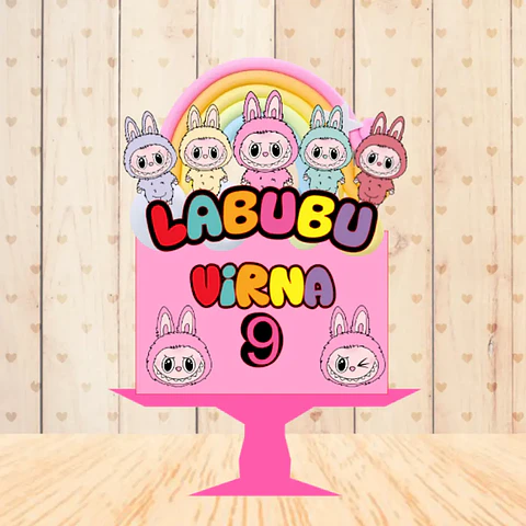 Arquivo Topo de Bolo Labubu