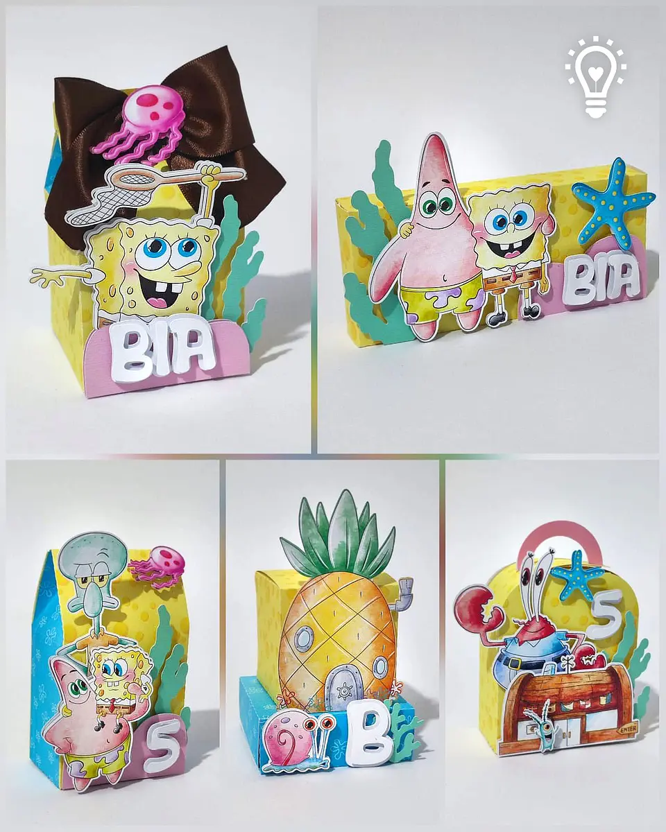 Arquivo de Corte Bob Esponja - Criar bv 1