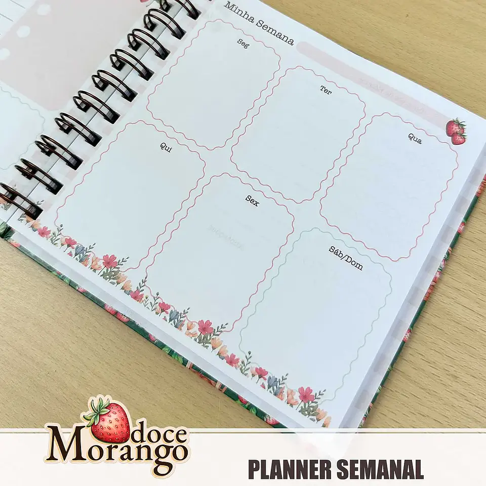Arquivo Doce Morango Combo Encadernação 2