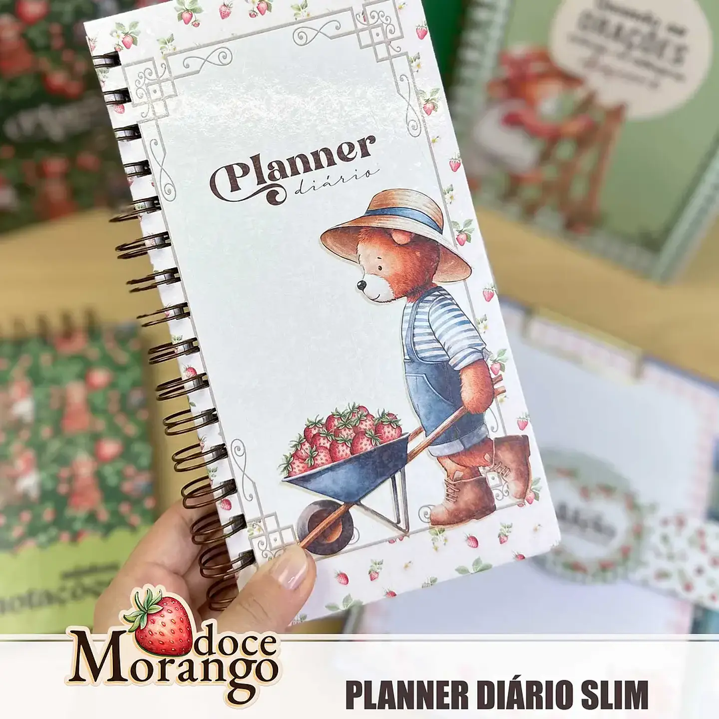 Arquivo Doce Morango Combo Encadernação 3