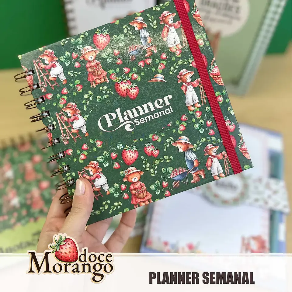 Arquivo Doce Morango Combo Encadernação 6