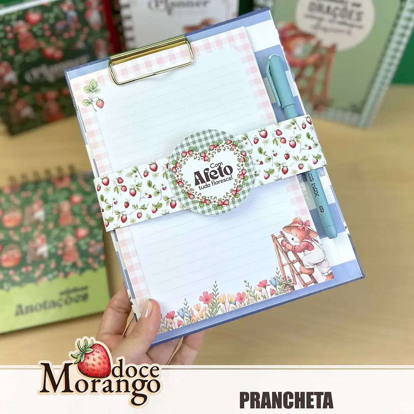 Arquivo Doce Morango Combo Encadernação 8