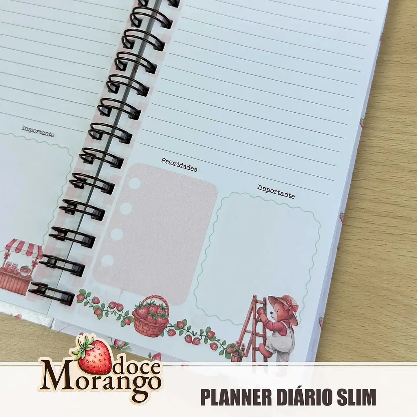 Arquivo Doce Morango Combo Encadernação 9