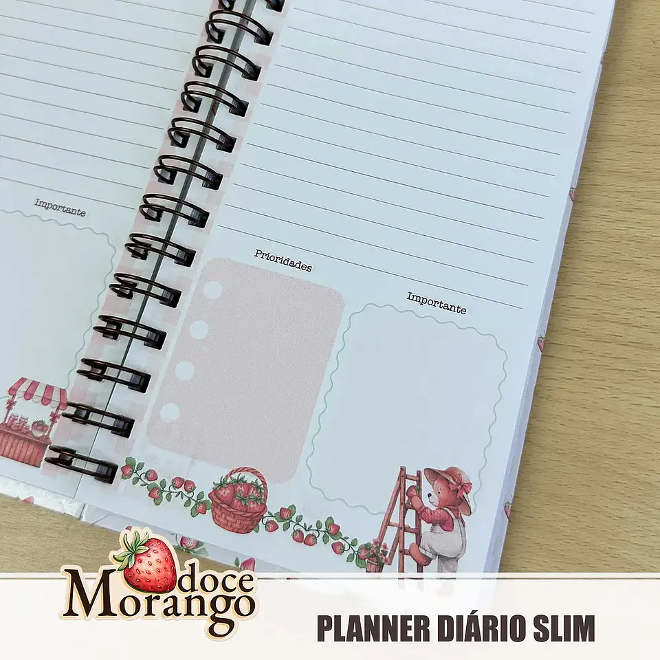 Arquivo Doce Morango Combo Encadernação 9