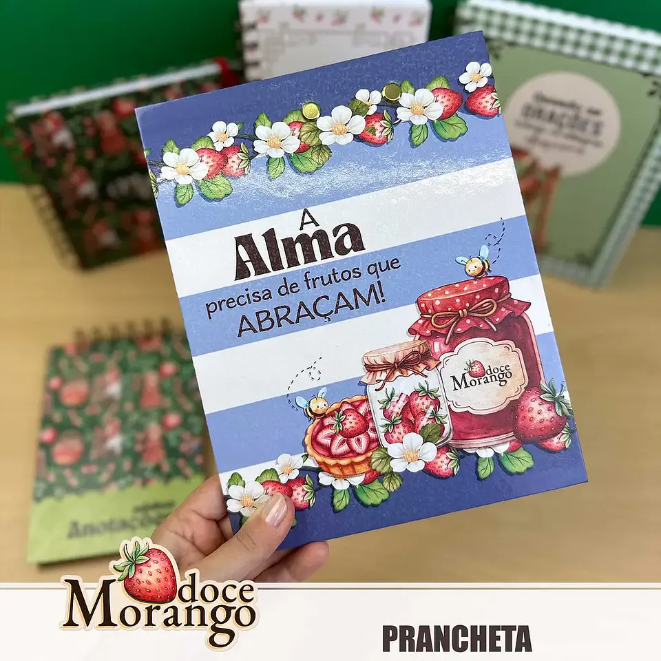 Arquivo Doce Morango Combo Encadernação 11