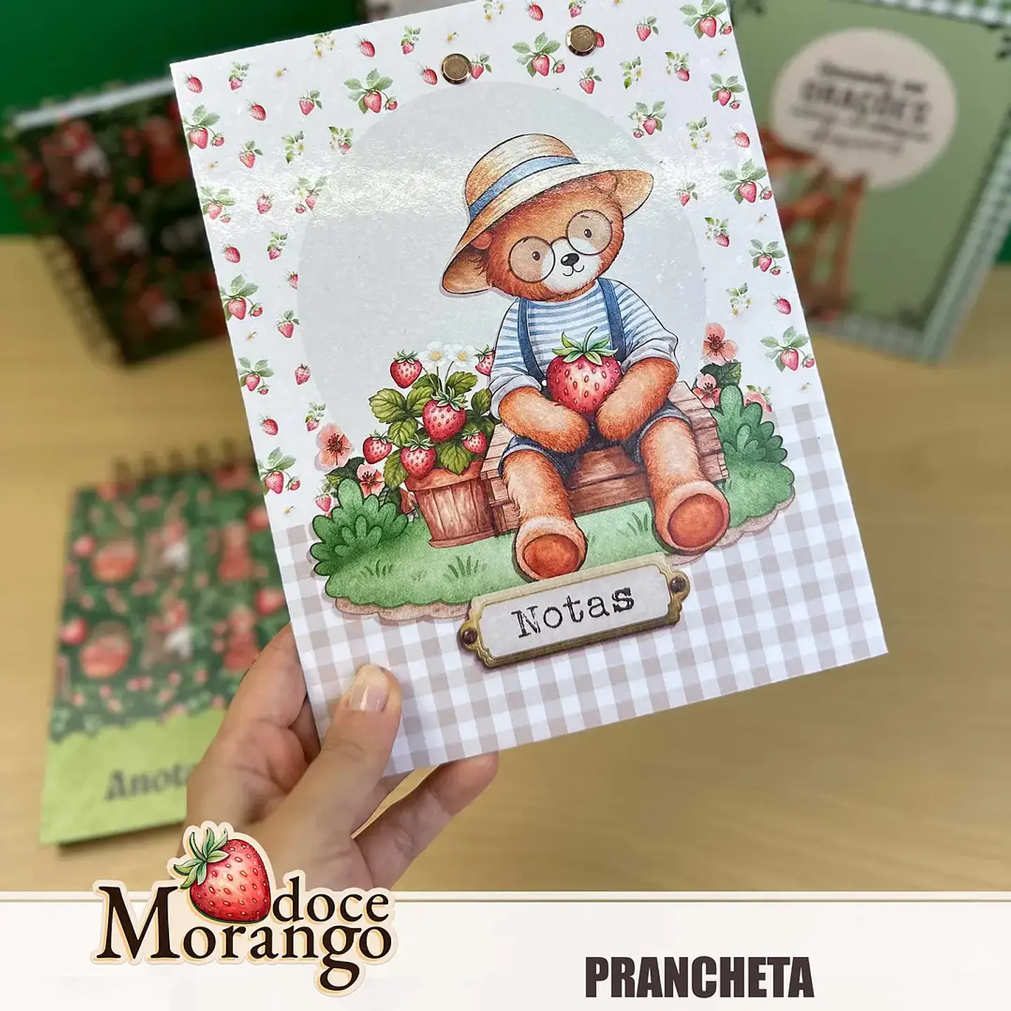 Arquivo Doce Morango Combo Encadernação 12