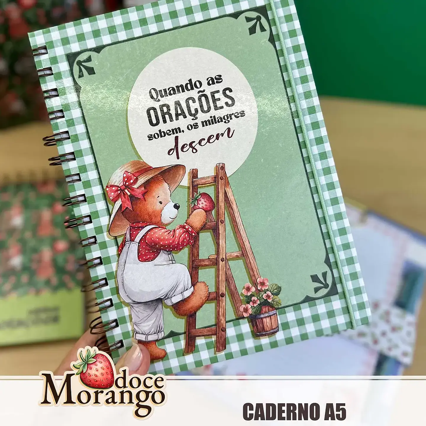 Arquivo Doce Morango Combo Encadernação 13