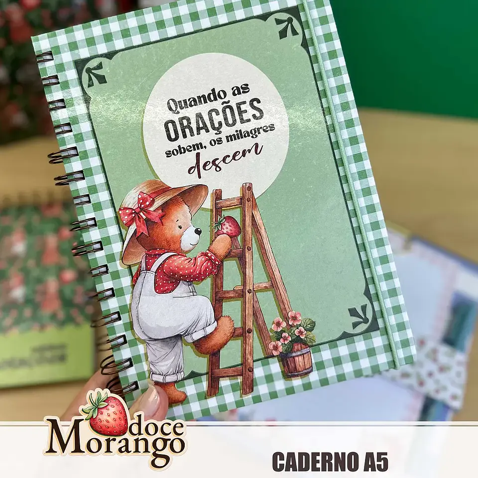 Arquivo Doce Morango Combo Encadernação 13