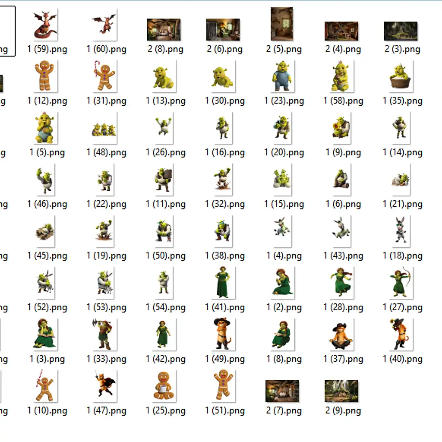 Kit Digital Shrek - Ilustradeb 2