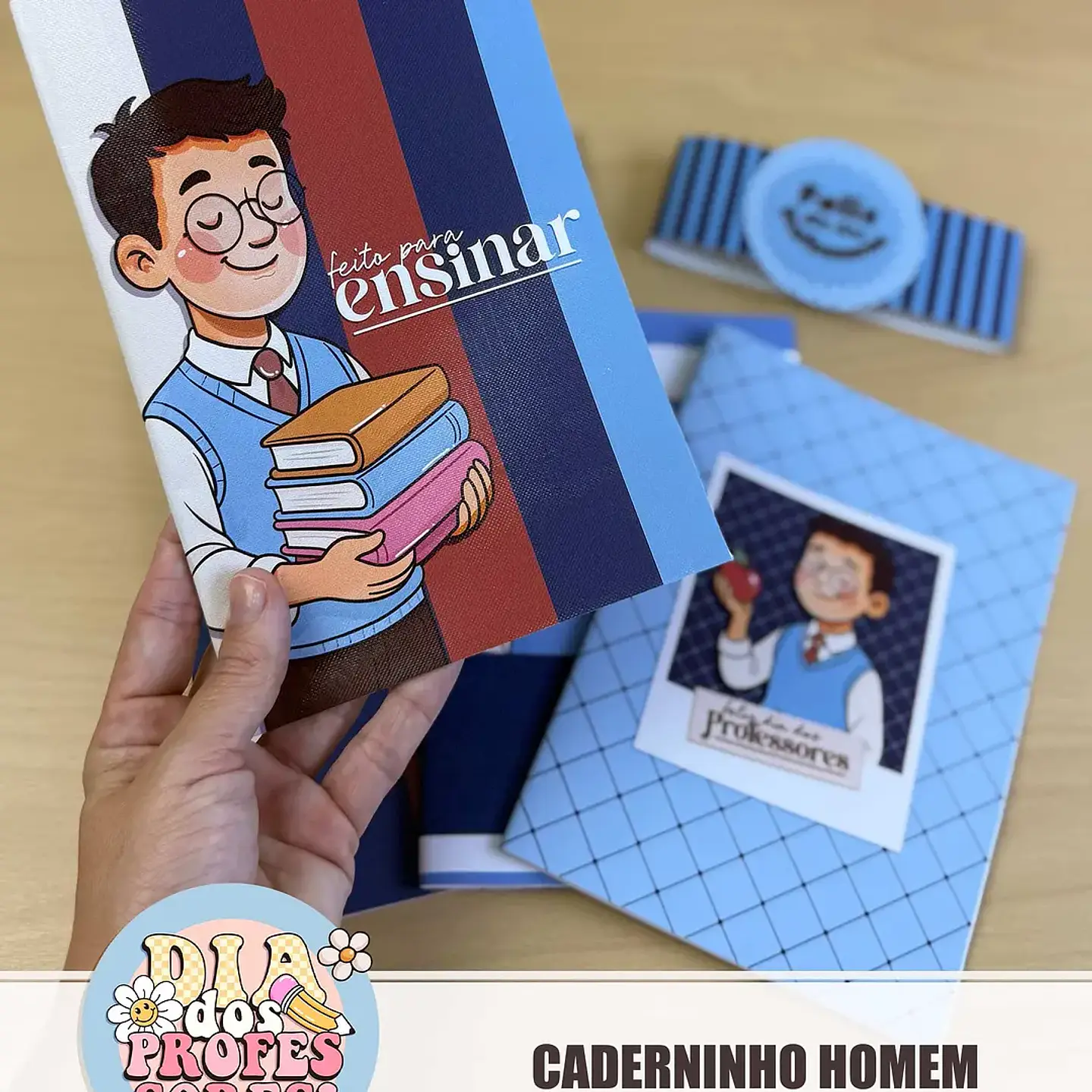 Arquivo Caderninhos Professor Homem 4