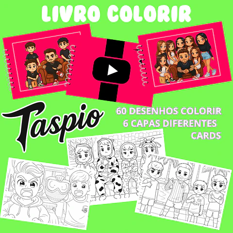 Arquivo Livro de Colorir Taspio - Moira