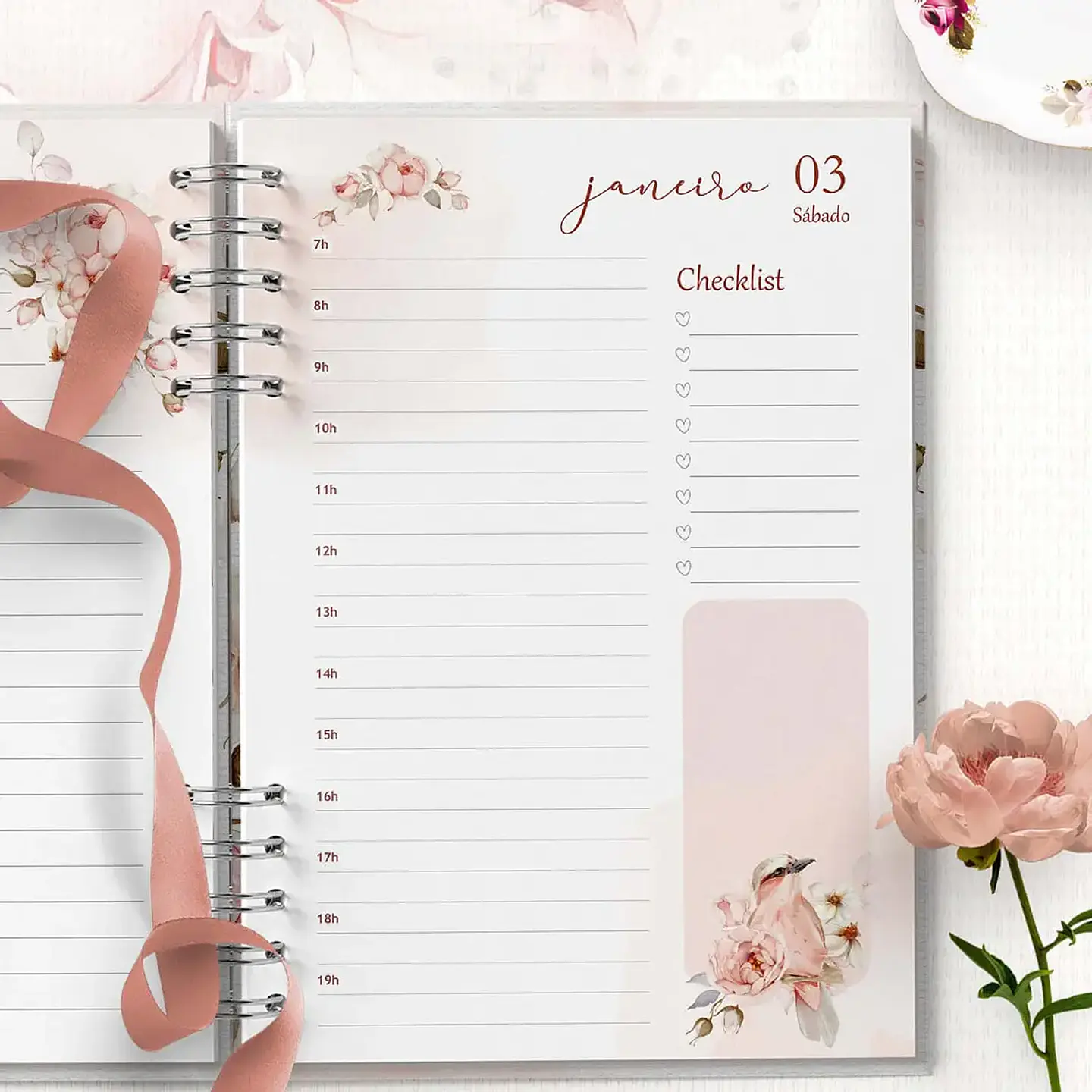 Combo Agendas 2026 e Perm Floral Refúgio - Bicho Papel 4