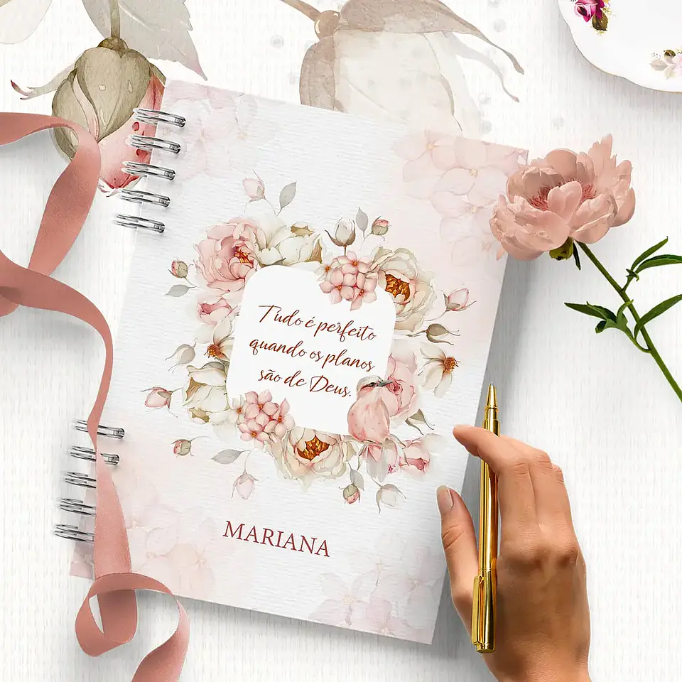 Combo Agendas 2026 e Perm Floral Refúgio - Bicho Papel 5