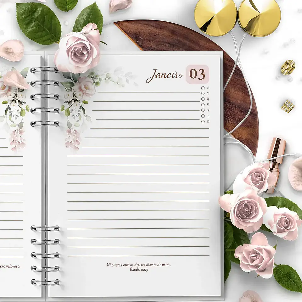Arquivo Combo Agendas 2026 e Per Floral Rosa - Bicho papel 2