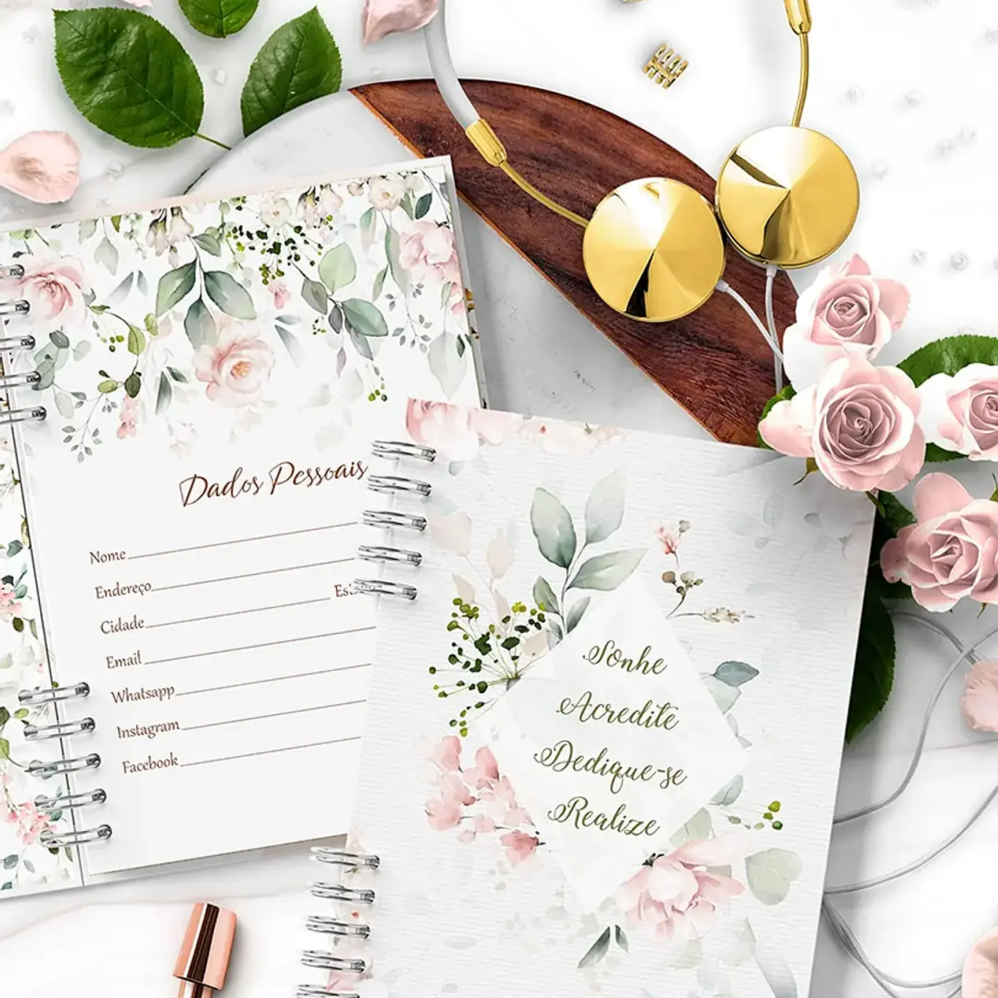 Arquivo Combo Agendas 2026 e Per Floral Rosa - Bicho papel 6