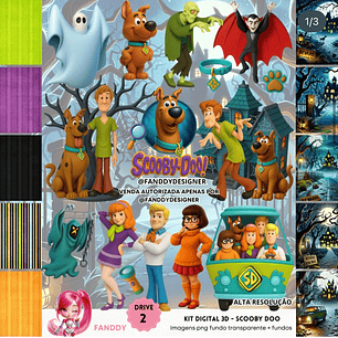 Kit Digital Scooby-Doo 3D