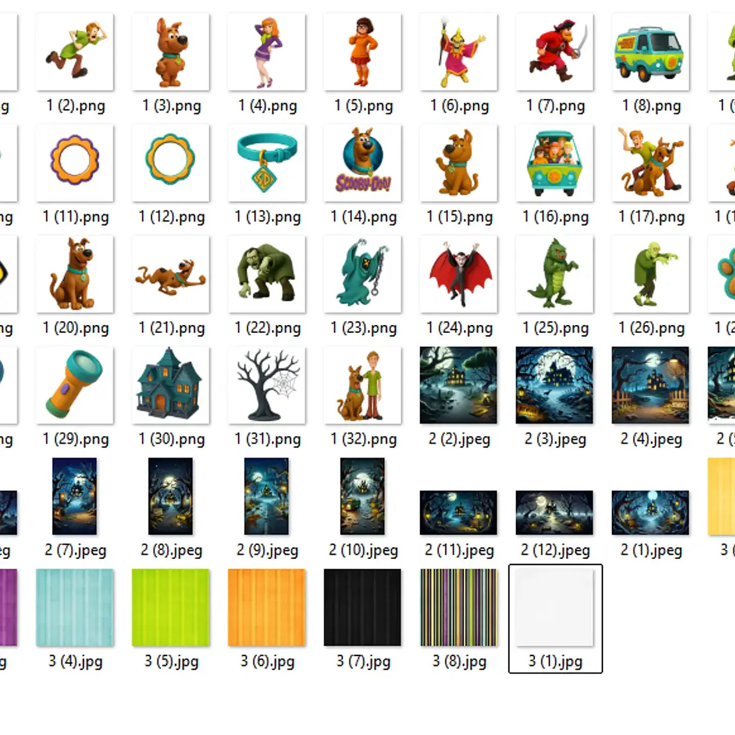 Kit Digital Scooby-Doo 3D 2