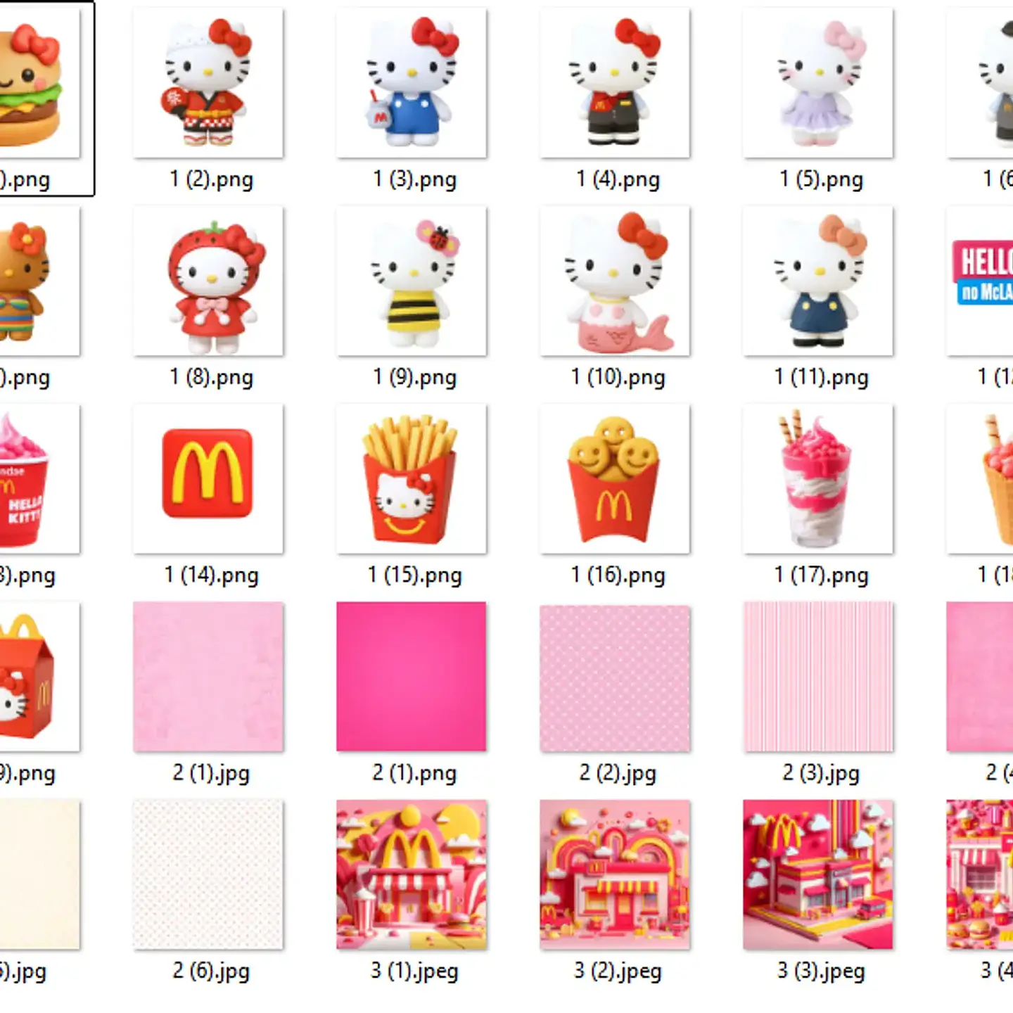 Kit Digital Hello Kitty no Mc Lanche Feliz - Fanddy 2