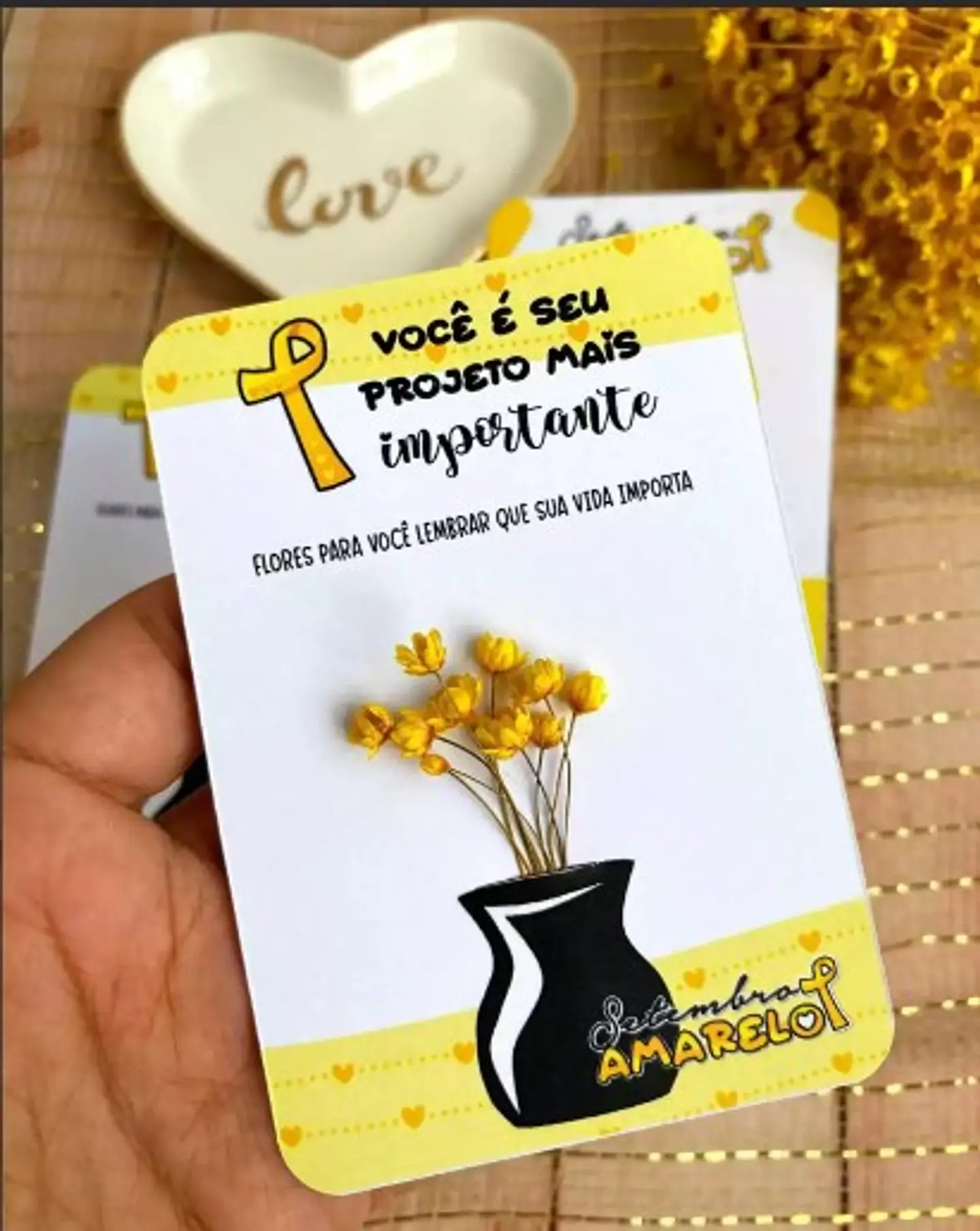 Arquivo Setembro Amarelo Card Flores - Imagine-se 1