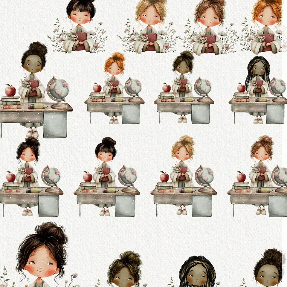 Kit Digital Querida Professora - Carinas 4