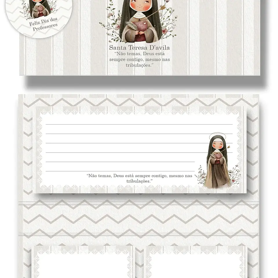 Kit Digital Santa Teresa Dávila - Carinas 5