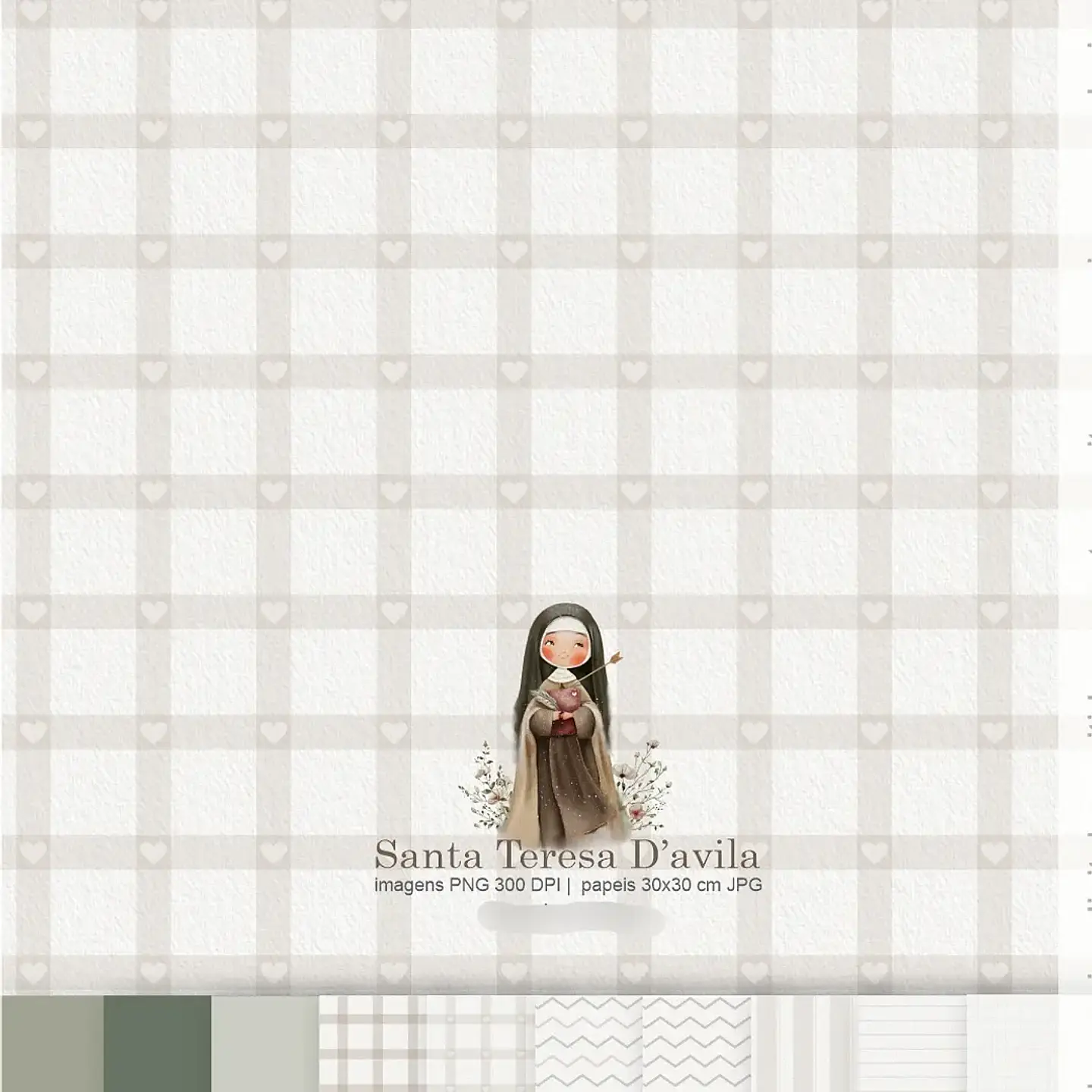 Kit Digital Santa Teresa Dávila - Carinas 8