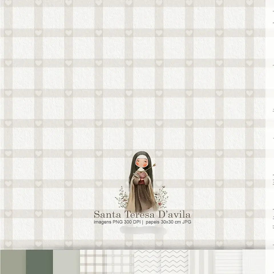 Kit Digital Santa Teresa Dávila - Carinas 8
