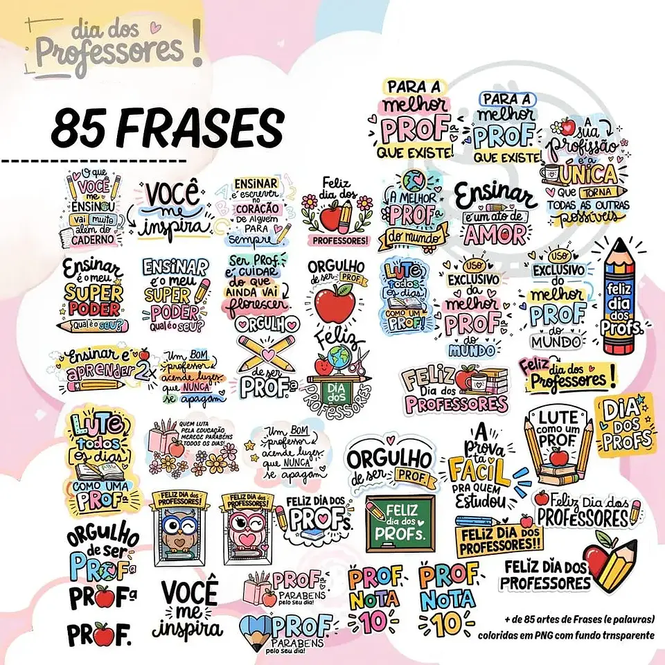 Kit Digital Dia dos Professores - Pandoca 10