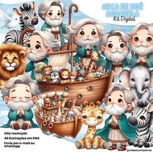 Kit Digital Arca de Noé - Eternize