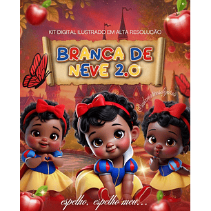 Kit Digital Branca de Neve Baby 2 - MK