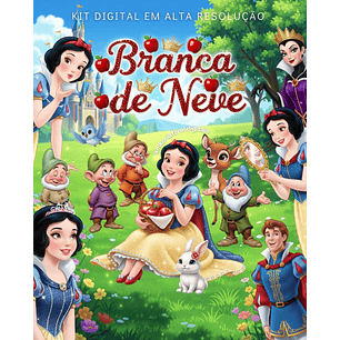 Kit Digital Branca de Neve Luxo - MK