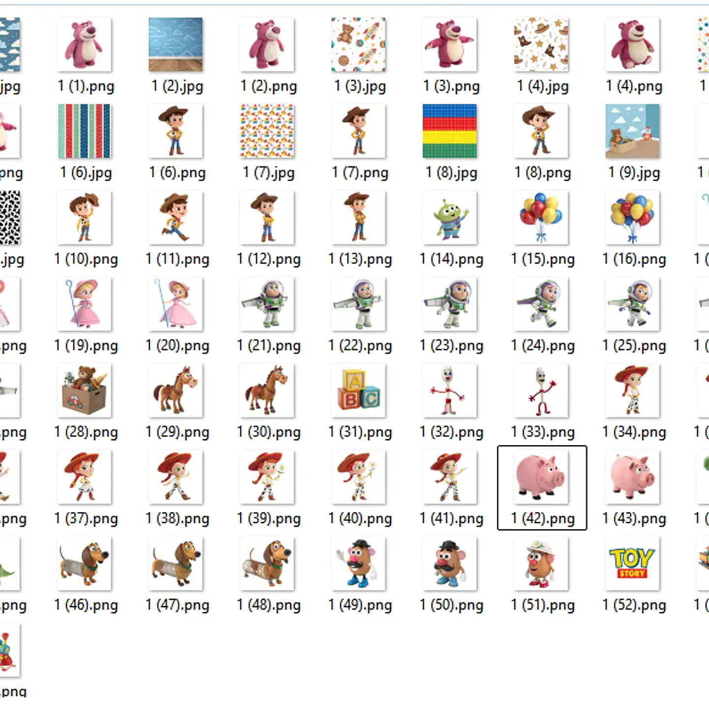 Kit Digital Toy Story Cute - Que Fofura 2