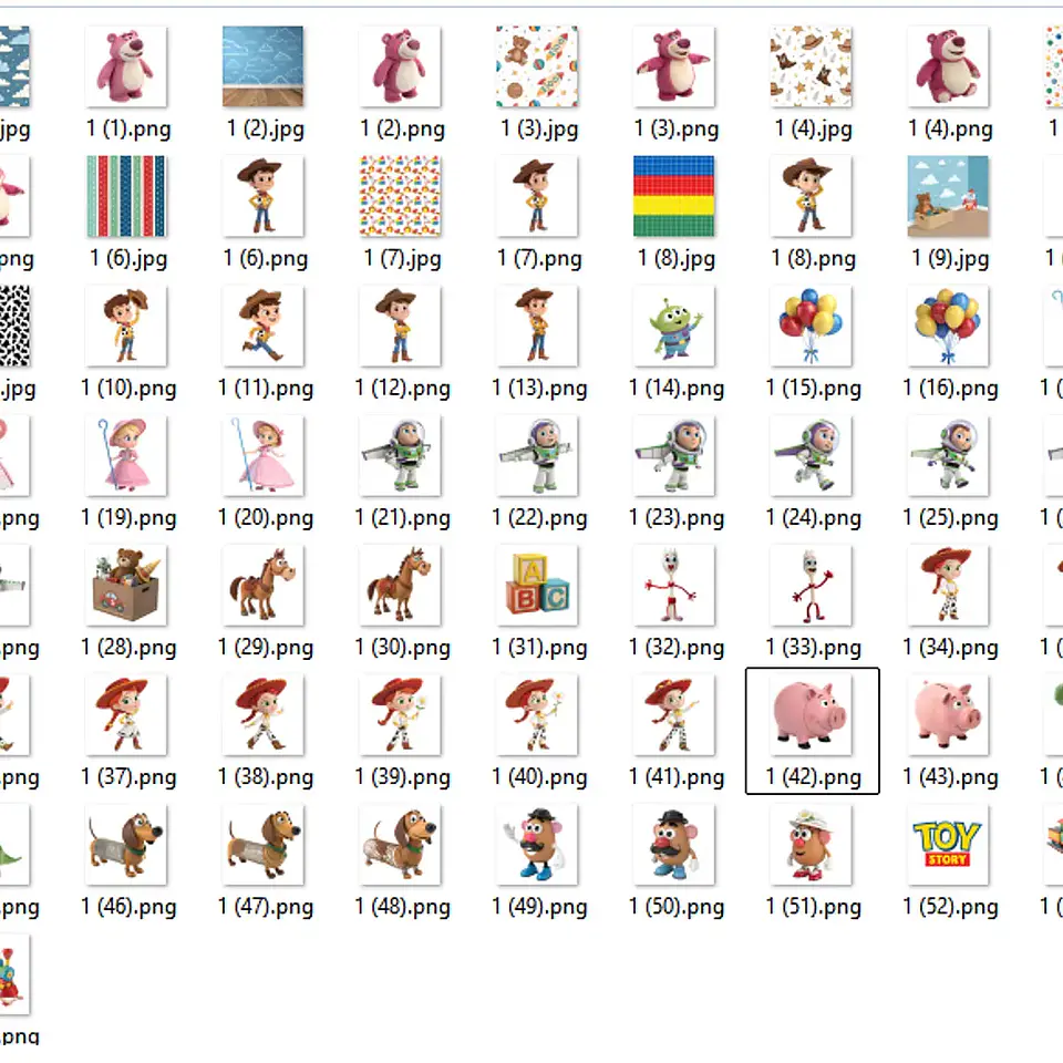 Kit Digital Toy Story Cute - Que Fofura 2