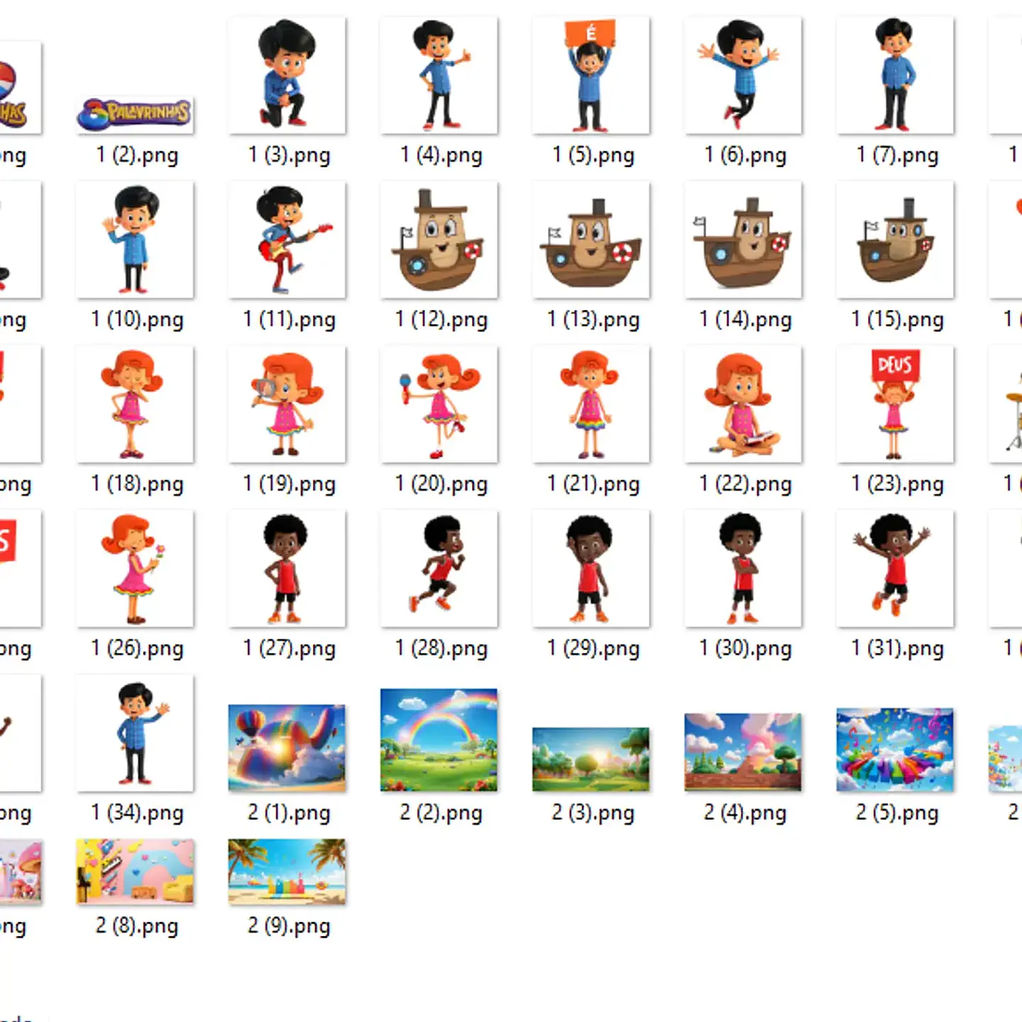 Kit Digital 3 Palavrinhas - Ilustradeb 2