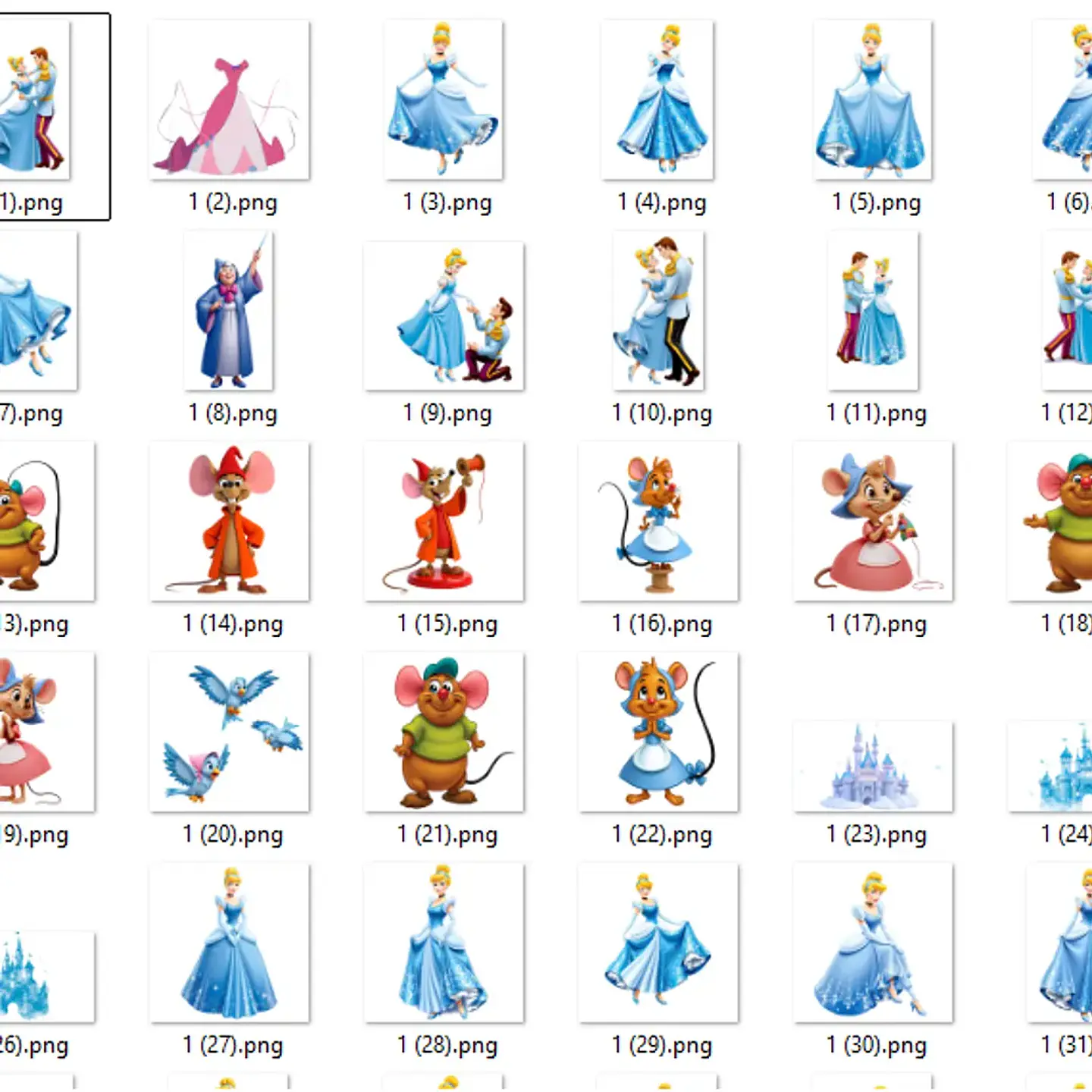 Kit Digital Cinderela - Ilustradeb 2