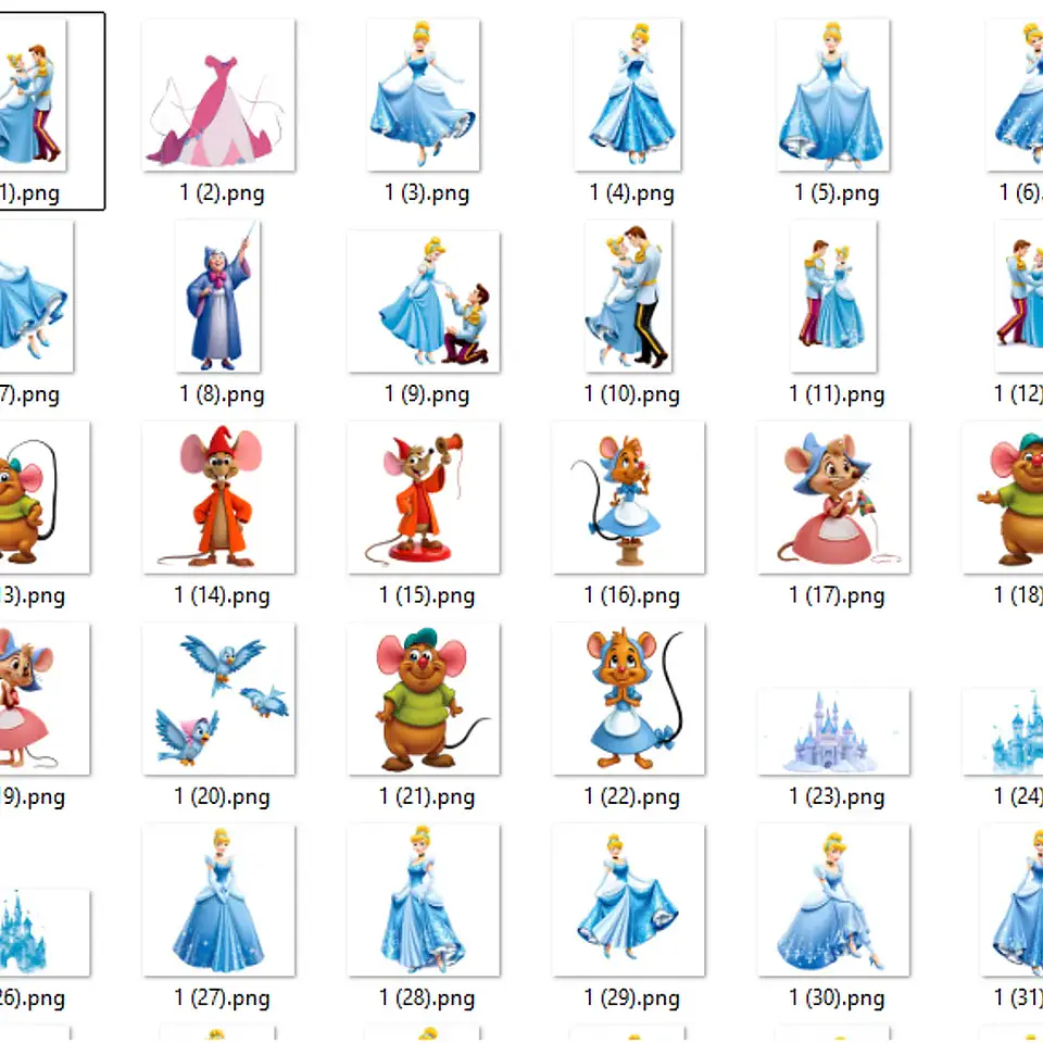 Kit Digital Cinderela - Ilustradeb 2