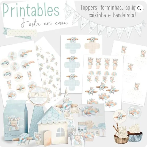 Arquivo de Corte Aviador O Tempo Voa - Lolly Top