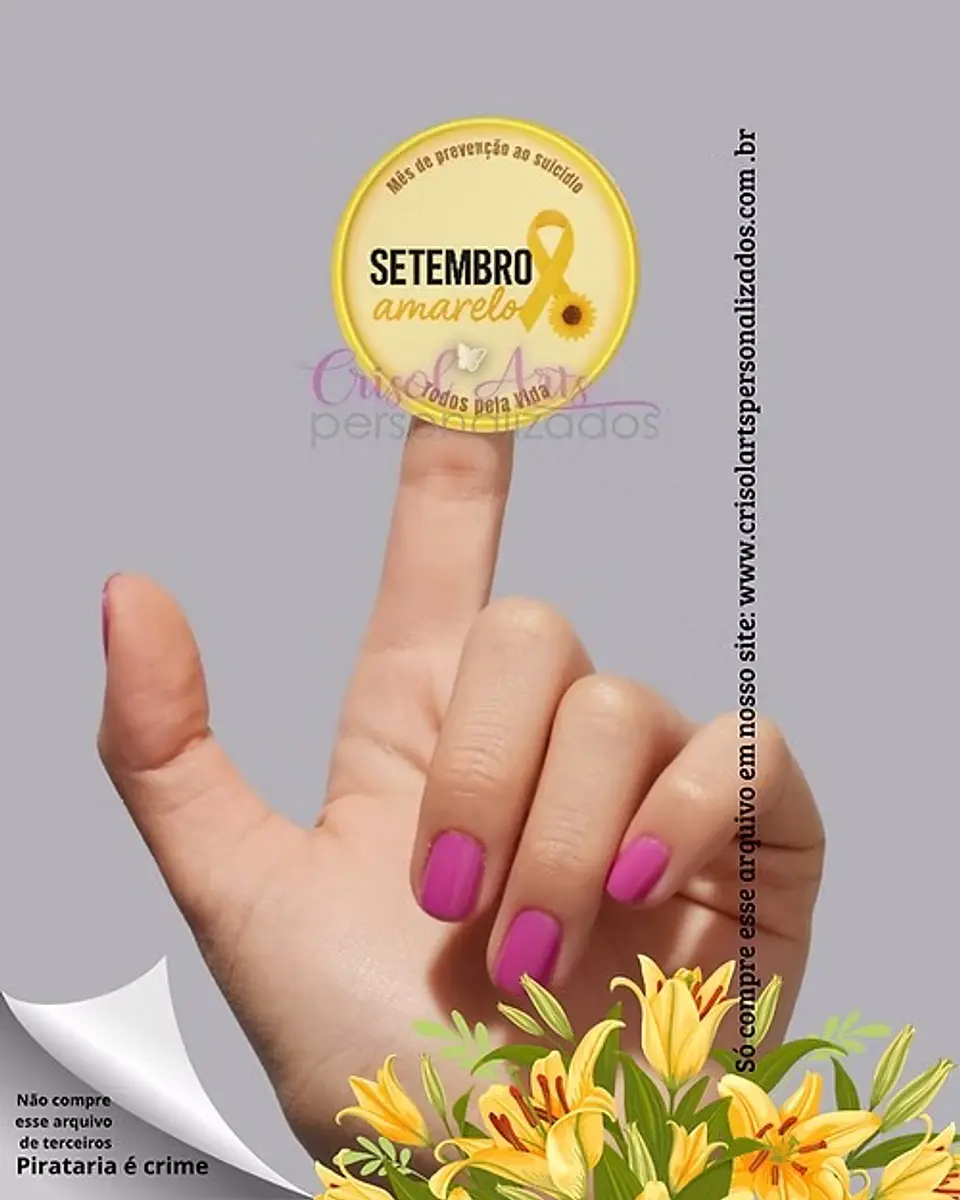 Arquivo Combo Setembro Amarelo - Crisolarts 7