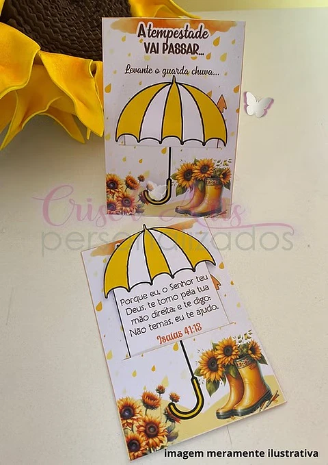 Arquivo Setembro Amarelo Card Guarda Chuva - Crisolarts