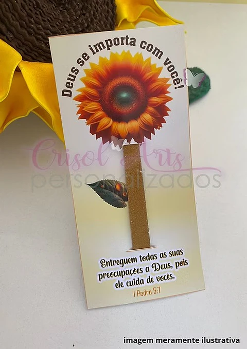 Arquivo Setembro Amarelo Card Mini Lixa - Crisolarts