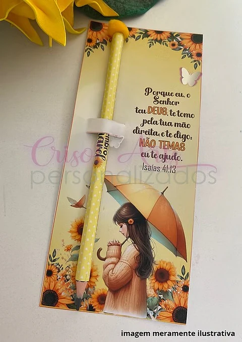 Arquivo Setembro Amarelo Adesivo Lápis - Crisolarts