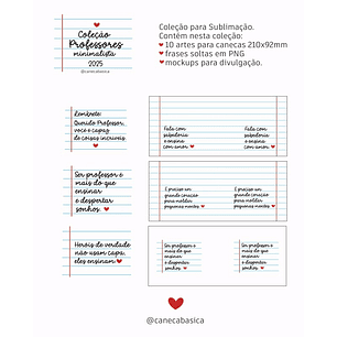 Arquivo Canecas Professores - Caneca Básica