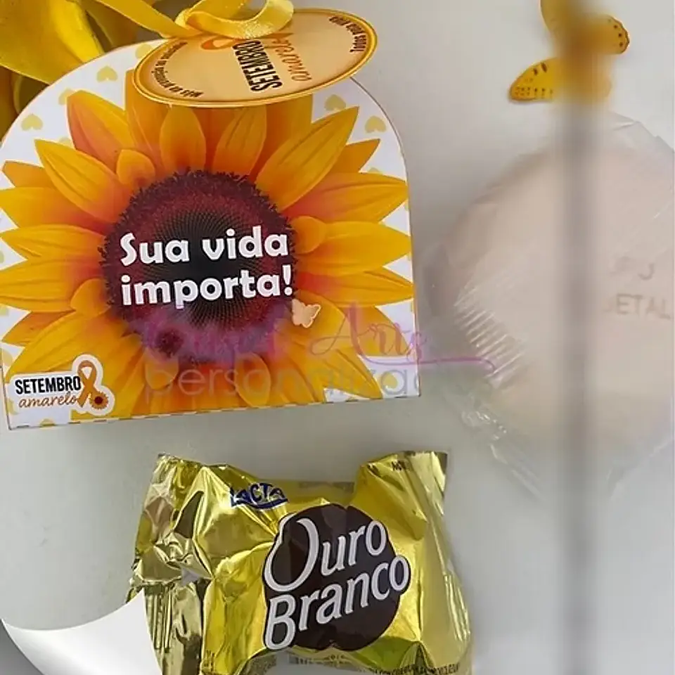 Arquivo Setembro Amarelo Porta Bombom/Sabonete - Crisolarts 1