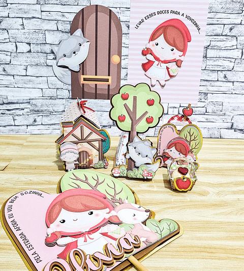 Arquivo de Corte Chapeuzinho Vermelho - Descomplica