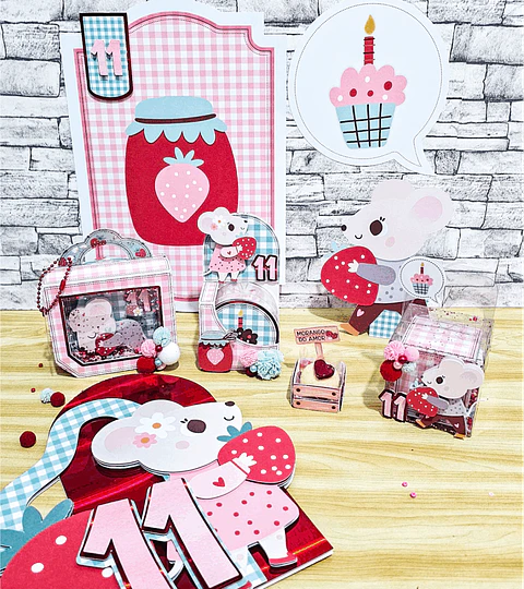 Arquivo de Corte Morangos 6 - Descomplica