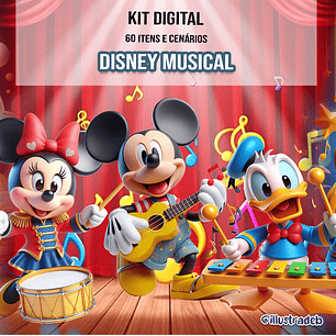 Kit Digital Disney Musical - Ilustradeb