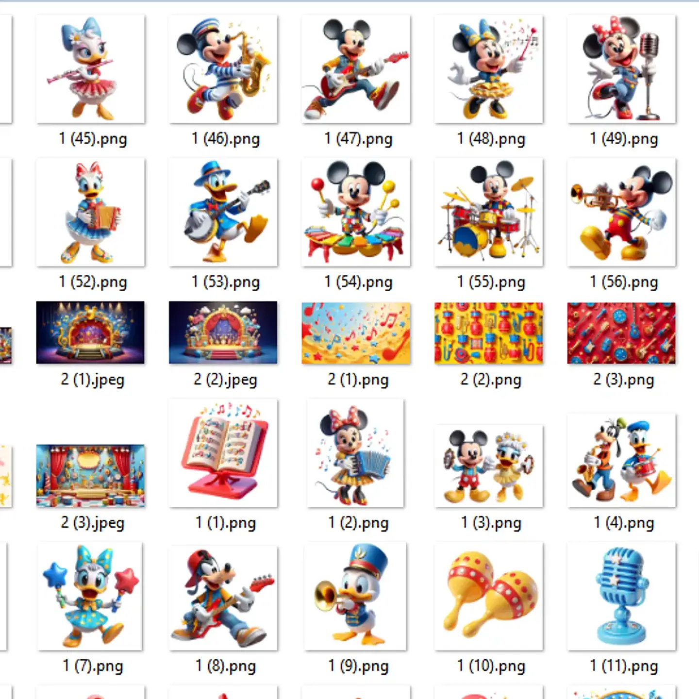 Kit Digital Disney Musical - Ilustradeb 2