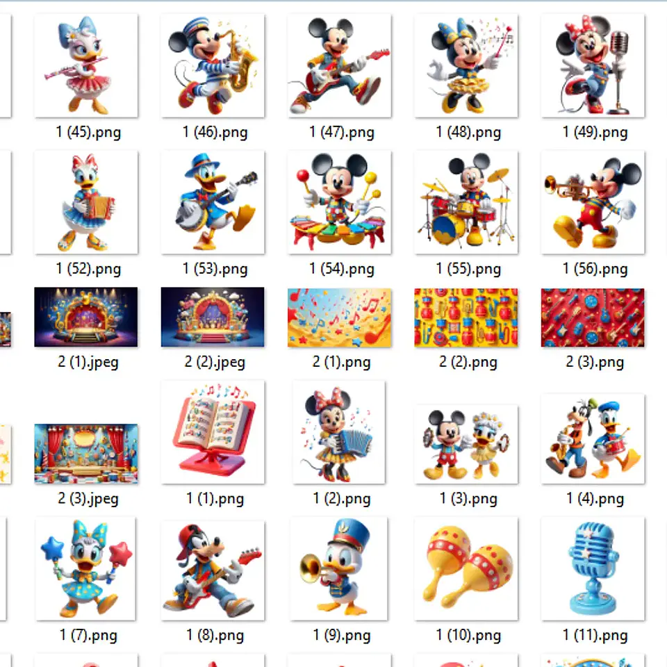 Kit Digital Disney Musical - Ilustradeb 2